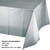 Club Pack of 12 Silver Solid Shimmering Rectangular Tablecovers 108" - IMAGE 2