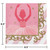 Club Pack of 192 Pink and Gold Twinkle Toes Luncheon Napkins 6.5" - IMAGE 2