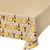 Pack of 6 Yellow and Brown Cheers Beers Plastic Table Cover 16.2” - IMAGE 1