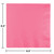 Club Pack of 240 Pink Premium Solid Square 2-Ply Lunch Party Napkins 6.5" - IMAGE 2