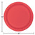 Club Pack of 240 Coral Red Paper Party Banquet Plates 10" - IMAGE 2