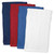 Set of 4 White and Red Solid Kitchen Towels 19" - IMAGE 1