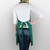 Chino Cotton Unisex Kitchen Chef Apron - 32" - Forest Green - IMAGE 2