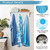 55.5" Purple Solid Women Adult Shower Wrap Towel - IMAGE 5
