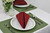 Pack of 6 Sage Green Ribbed Design Rectangular Placemats 19" - IMAGE 4
