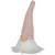 Striped Hat Spring Gnome - 7.5" - Pink and White - IMAGE 3