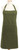 Unisex Chino Cotton Kitchen Chef Apron - 32" - Olive Green - IMAGE 1