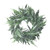 10" Artificial Dusty White Decorative Springtime Wispy Lavender Wreath - IMAGE 1