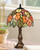 15" Vibrantly Colored Antique Finish Cape Reinga Table Lamp with Dome Shade - IMAGE 2