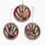 Farm Animal "Feed" Christmas Pendant Ornament Set  - 3.75" - Set of 36 - IMAGE 1