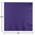 Club Pack of 240 Purple Square Disposable Beverage Napkins 6.5" - IMAGE 2