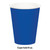 Club Pack of 240 Cobalt Blue Disposable Paper Drinking Party Tumbler Cups 9oz. - IMAGE 2
