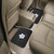 Set of 2 Black NHL Toronto Maple Leafs Heavy Duty Rear Car Floor Mats 14" x 17" - IMAGE 2