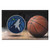 19" x 30" Brown and Black NBA Minnesota Timberwolves Shoe Scraper Doormat - IMAGE 1