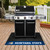 26" x 42" Blue and Black NCAA Montana State University Bobcats Grill Tailgate Mat Outdoor Area Rug - IMAGE 2