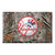 Red and Gray MLB New York Yankees Shoe Scraper Doormat 19" x 30" - IMAGE 1