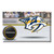 19" x 30" Black and Yellow NHL Nashville Predators Shoe Scraper Doormat - IMAGE 1