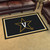 4' x 6' Black and Yellow NCAA Vanderbilt University Commodores Non-Skid Area Rug - IMAGE 2