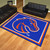 87" x 117" Blue and Orange NCAA Boise State University Broncos Non-Skid Area Rug - IMAGE 2