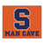 4.9' x 5.9' Blue NCAA Syracuse University Orange Man Cave Tailgater Rectangular Area Rug - IMAGE 1