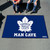 59.5" x 94.5" Blue and White NHL Toronto Maple Leafs Outdoor Tailgater Area Rug - IMAGE 2