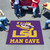 59.5" x 71" Yellow NCAA Louisiana State University Tigers Man Cave Tailgater Outdoor Area Rug - IMAGE 2