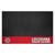 26" x 42" Black and Red NCAA University of "Louisiana Ragin' Cajun" Grill Mat Tailgate Accessory - IMAGE 1