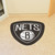 36" x 35.8" Black and White NBA Brooklyn Nets Mascot Door Mat - IMAGE 2