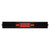 3.25" x 24" Black and Orange NFL Cleveland Browns Drink Mat Tailgate Accessory - IMAGE 1