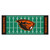 30" x 72" Green and Orange NCAA Oregon State University Beavers Football Field Mat Area Rug Runner - IMAGE 1