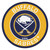 27" Yellow and Blue NHL Buffalo Sabres Rounded Door Mat - IMAGE 1