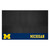 26" x 42" Black and Yellow NCAA Wolverines Grill Mat Tailgate Accessory - IMAGE 1