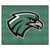 5' x 6' Black and White NCAA Northeastern State University Riverhawks Rectangular Outdoor Area Rug - IMAGE 1
