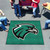 5' x 6' Black and White NCAA Northeastern State University Riverhawks Rectangular Outdoor Area Rug - IMAGE 2