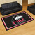 5' x 8' Black and Red NCAA Northern Illinois University Huskies Non-Skid Area Rug - IMAGE 2