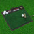 20" x 17" Black and Green NFL "Atlanta Falcons" Golf Hitting Mat Practice Accessory - IMAGE 2
