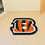 36" x 26.5" Orange and Black NFL Cincinnati Bengals Mascot Logo Area Rug - IMAGE 2