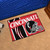 19" x 30" Red and Black NCAA Bearcats Starter Mat Rectangular Area Rug - IMAGE 2