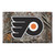 19" x 30" Brown and Black NHL Philadelphia Flyers Shoe Scraper Doormat - IMAGE 1