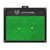 20" x 17" Black and Green NHL "Los Angeles Kings" Golf Hitting Mat Practice Accessory - IMAGE 1