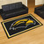 59.5" x 88" Yellow NCAA University of Southern Mississippi Southern Miss Golden Eagles Plush Rug - IMAGE 2