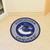27" Blue and Gray NHL Vancouver Canucks Rounded Door Mat - IMAGE 2
