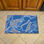 Blue and White NFL Detroit Lions X-Fit Shoe Scraper Doormat 19" x 30" - IMAGE 2