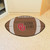 20.5" x 32.5" Brown and Black NCAA University of Oklahoma Sooners Football Shaped Mat Area Rug - IMAGE 2