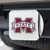 4" Silver NCAA Mississippi State University Bulldogs Class III Hitch Cover Auto Accessory - IMAGE 2