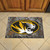 19" x 30" Gray and Yellow NCAA University of Missouri Tigers Scraper Rectangular Door Mat - IMAGE 2