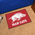 19" x 30" Red and White NCAA University of Arkansas Razorbacks Man Cave Starter Mat - IMAGE 2