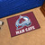 19" x 30" White and Brown NHL Colorado Avalanche Man Cave Starter Rectangular Area Rug - IMAGE 2