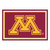 5' x 8' Magenta Purple NCAA University of Minnesota Golden Mat Area Rug - IMAGE 1