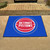 33.75" x 42.5" Blue and Red NBA Detroit Pistons Rectangular All-Star Mat Outdoor Area Rug - IMAGE 2